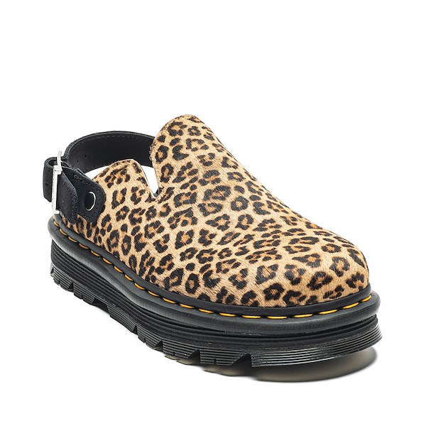 alternate view Dr. Martens Zebzag Platform Mule - LeopardALT5