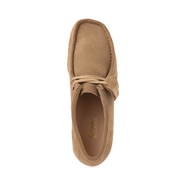 Womens Clarks Wallabee EVO LO Casual Shoe - Dark Sand