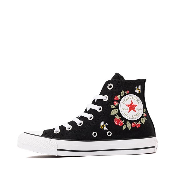 alternate view Converse Chuck Taylor All Star Hi Berries And Bees Sneaker - BlackALT1