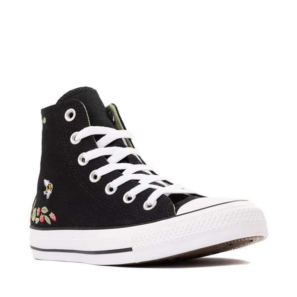 alternate view Converse Chuck Taylor All Star Hi Berries And Bees Sneaker - BlackALT5