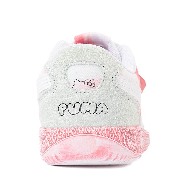 alternate view PUMA x Hello Kitty® & Friends Palermo Athletic Shoe - Little Kid / Big Kid - White / MulticolorALT4