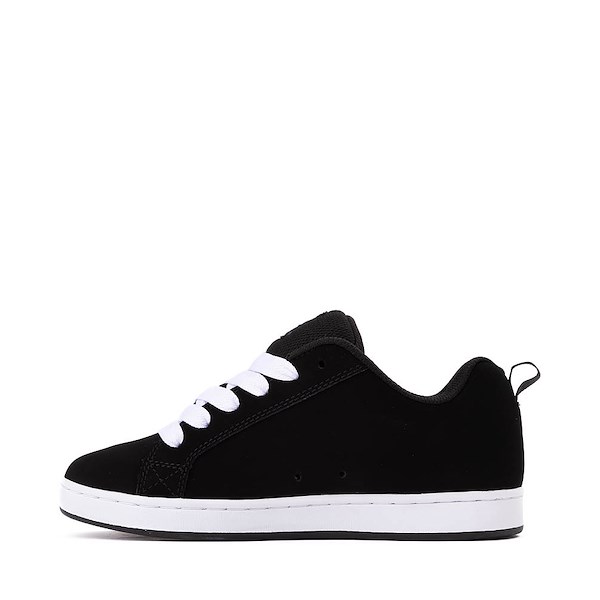 Womens DC Court Graffik 3D Skate Shoe - Black / White / Grey