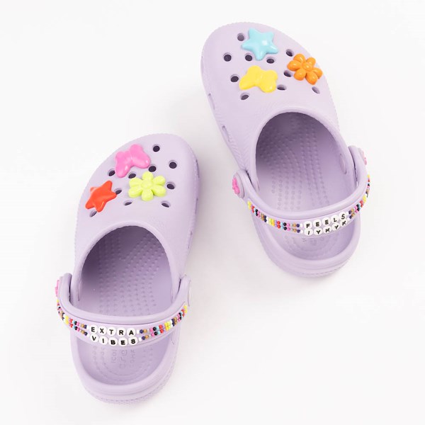 alternate view Crocs Classic Friendship Bracelet Clog - Baby / Toddler - LavenderTHERO