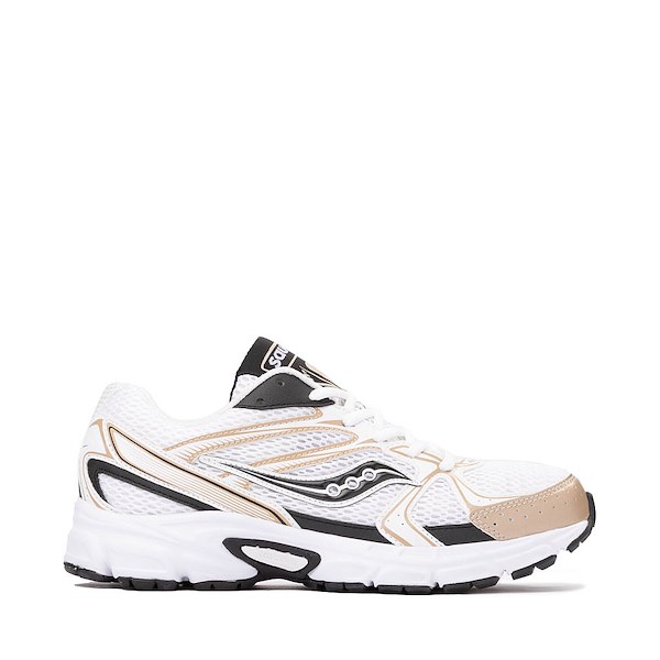 Saucony Ride Millennium Athletic Shoe - White / Gold Black