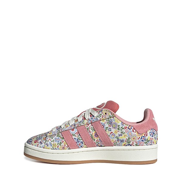 alternate view Chaussure athlétique adidas x Liberty London Campus '00s - Junior - Rose / Multicolore / GommeALT1