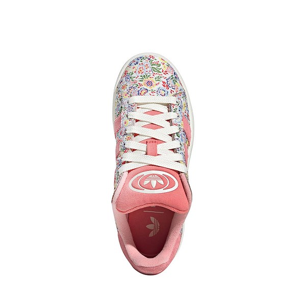 alternate view Chaussure athlétique adidas x Liberty London Campus '00s - Junior - Rose / Multicolore / GommeALT2