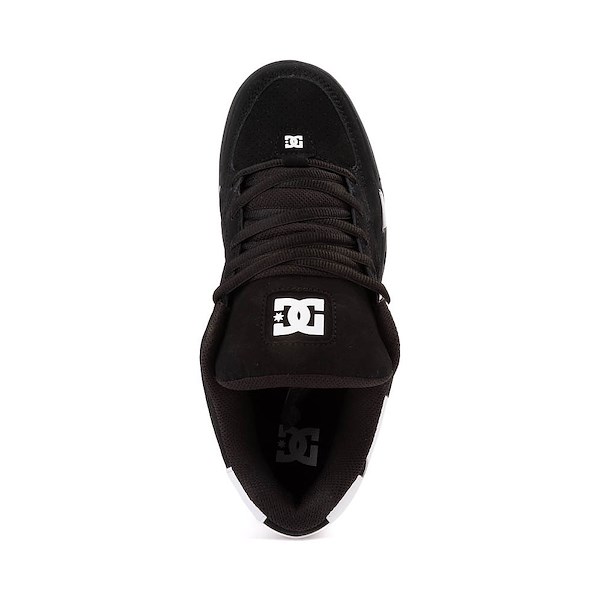 alternate view Mens DC Command Skate Shoe - Black / WhiteALT2