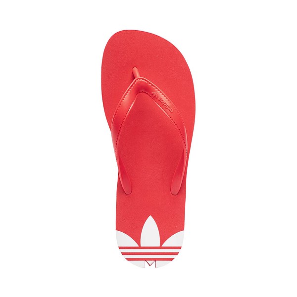 alternate view Womens adidas adi Sun Flip-Flop - Semi Lucid Red / White / Semi Lucid RedALT2