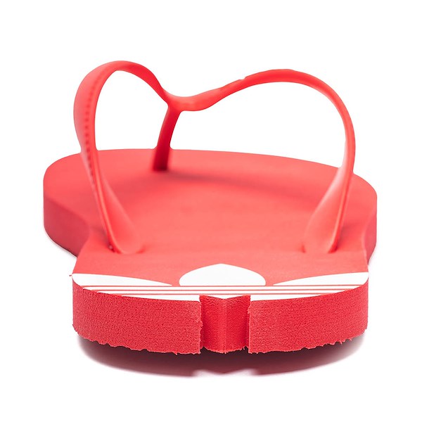 alternate view Womens adidas adi Sun Flip-Flop - Semi Lucid Red / White / Semi Lucid RedALT4