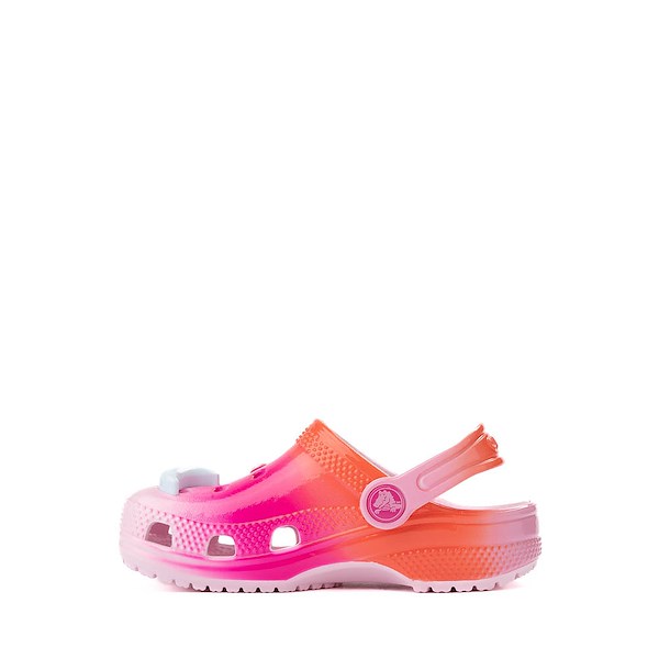 alternate view Crocs Classic Slumber Party Clog - Baby / Toddler - Pink / MulticolorALT1