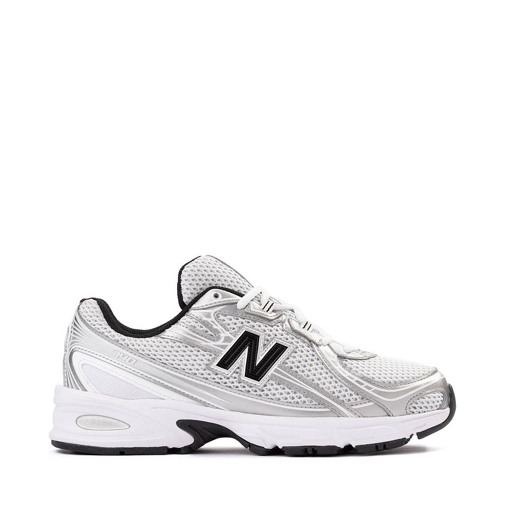 New Balance 740 Athletic Shoe - White / Black / Silver