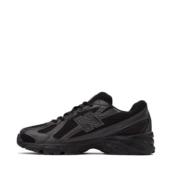 alternate view New Balance 740 Athletic Shoe - Black / BlackALT1