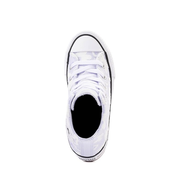 alternate view Basket montante Converse Chuck Taylor All Star Lift à motif de papillons - Enfants - Mauve pâleALT2