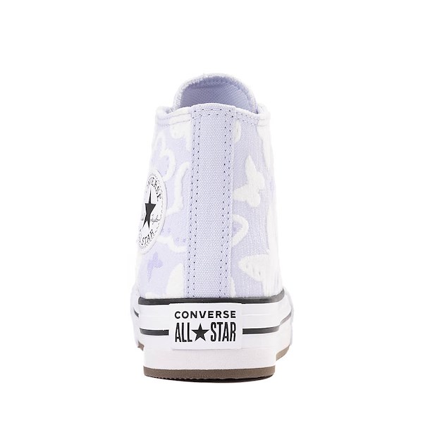 alternate view Basket montante Converse Chuck Taylor All Star Lift à motif de papillons - Enfants - Mauve pâleALT4