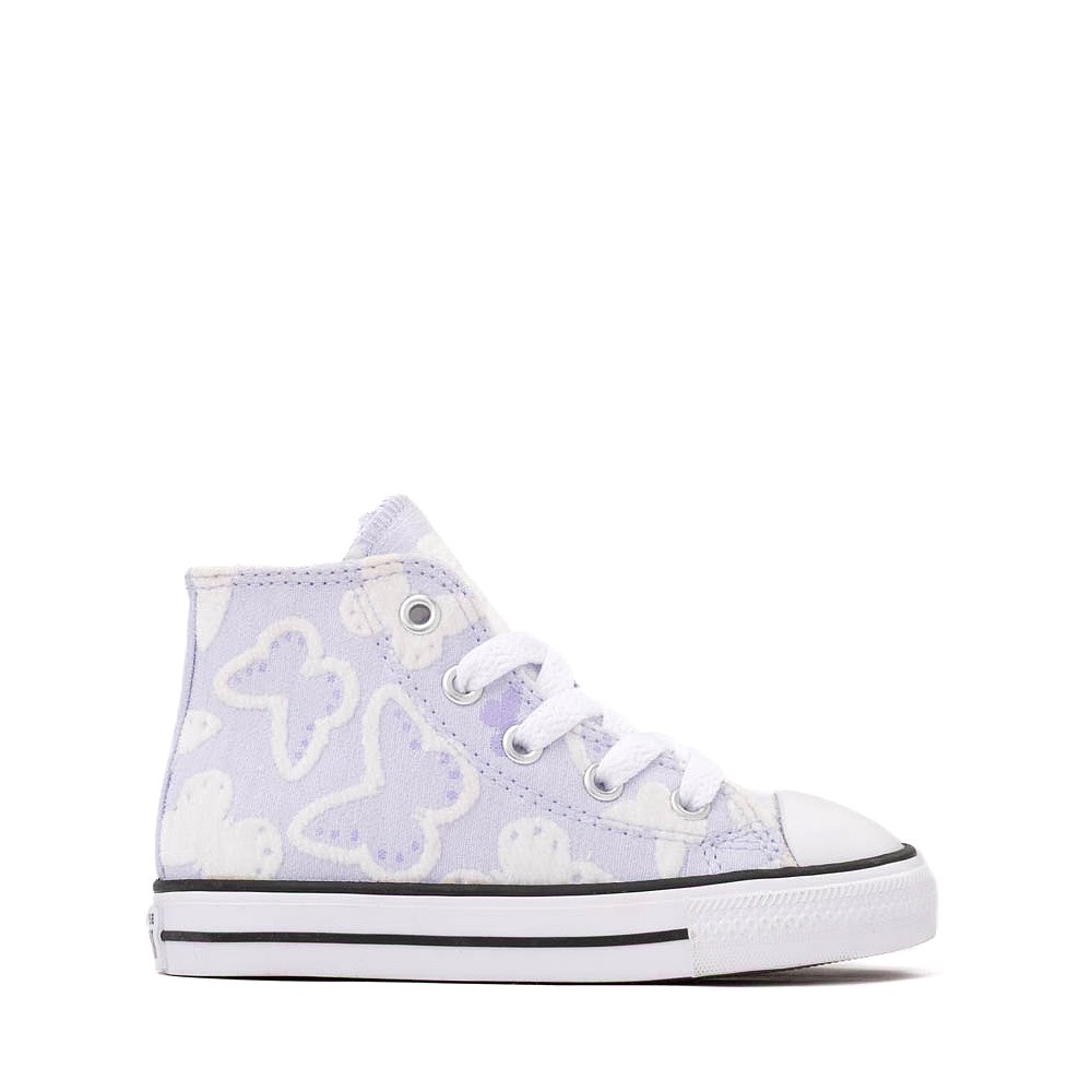Basket montante Converse Chuck Taylor All Star à motif de papillons - Bébés / Tout-petits - Mauve pâle