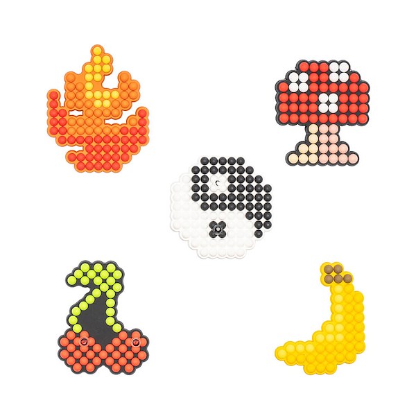 alternate view Paquet de 5 breloques Crocs Jibbitz™ Beaded Symbols - MulticoloreALT1