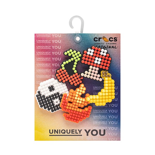 alternate view Paquet de 5 breloques Crocs Jibbitz™ Beaded Symbols - MulticoloreALT2
