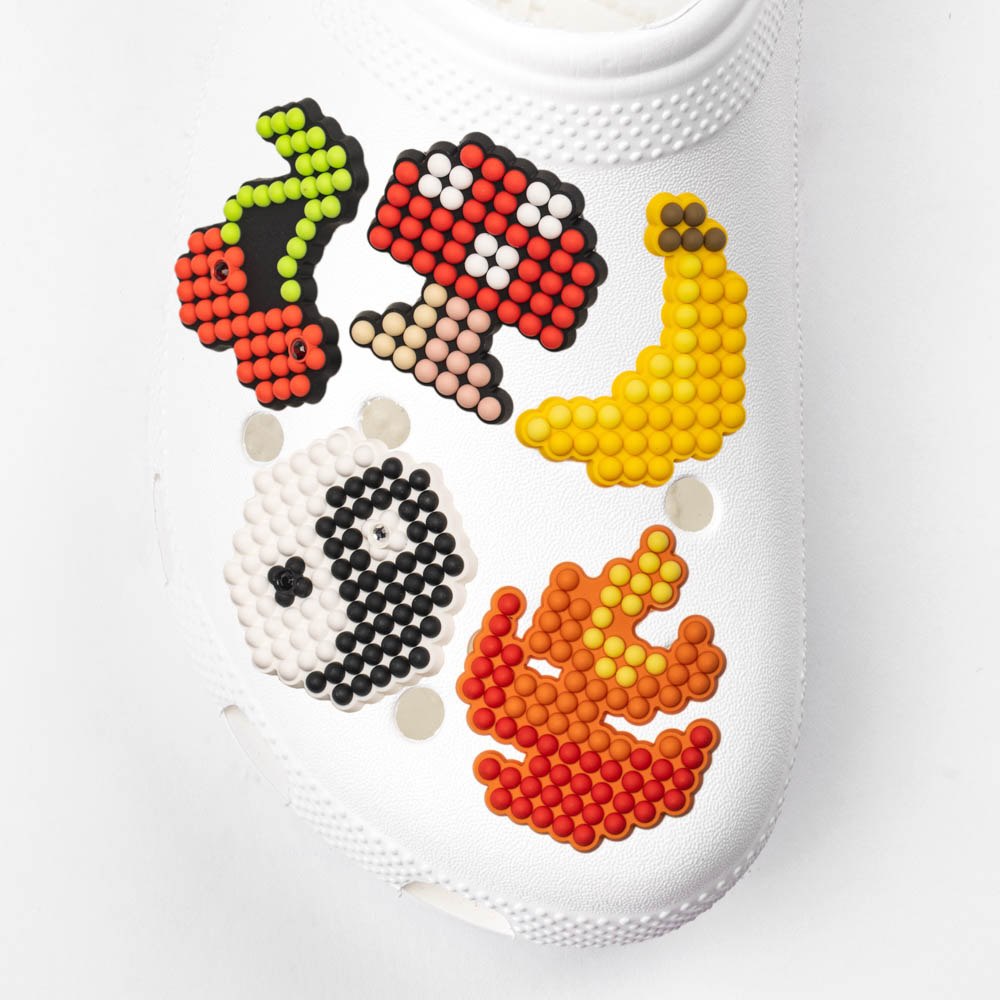 Paquet de 5 breloques Crocs Jibbitz&trade; Beaded Symbols - Multicolore