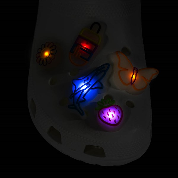 alternate view Crocs Jibbitz™ Light Up Summer Shoe Charms 5 Pack - MulticolorALT1