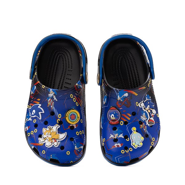 alternate view Sabot classique Crocs x Sonic the Hedgehog™ - Enfants / Junior - BleuALT2
