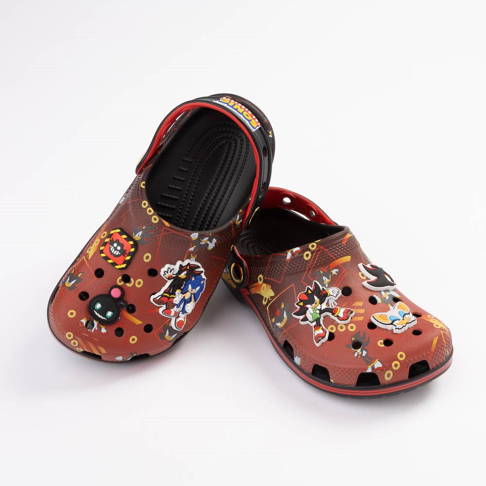 Sabot classique Crocs Shadow x Sonic the Hedgehog&trade; - Enfants / Junior - Noir / Rouge