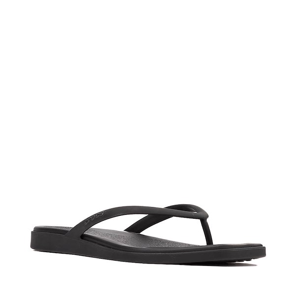 alternate view Womens Crocs Miami Flip Flop Sandal - BlackALT5