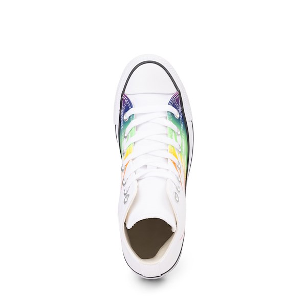 alternate view Basket montante Converse Pride Chuck Taylor All Star - Blanche / Flamme arc-en-cielALT2
