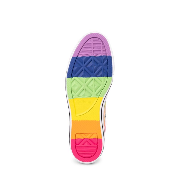 alternate view Basket montante Converse Pride Chuck Taylor All Star - Blanche / Flamme arc-en-cielALT3