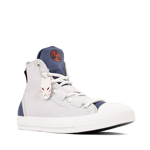 alternate view Converse x Naruto: Shippuden Chuck Taylor All Star Kakashi Hatake High-Top Sneaker - Barely GrayALT5