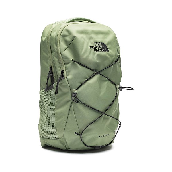 alternate view The North Face Jester Backpack - Bark Mist / TNF BlackALT4