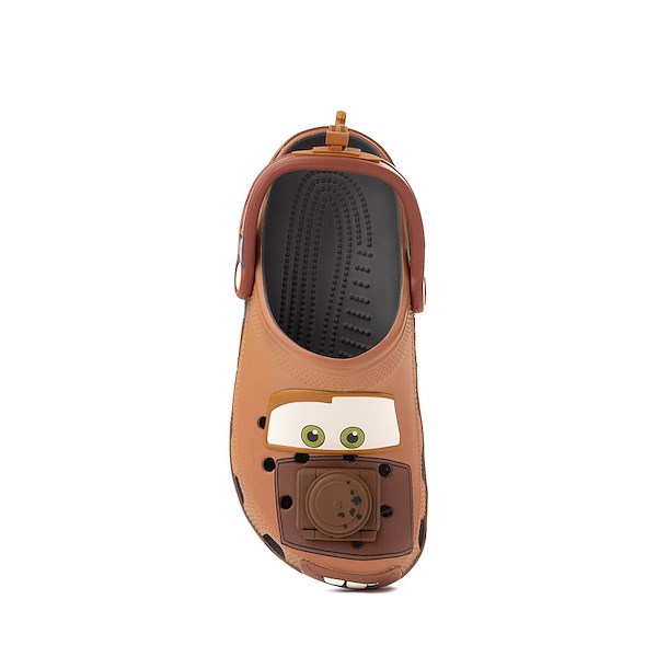 alternate view Disney and Pixar Cars Crocs Classic Mater Clog - Little Kid / Big Kid - Brown / MulticolorALT2