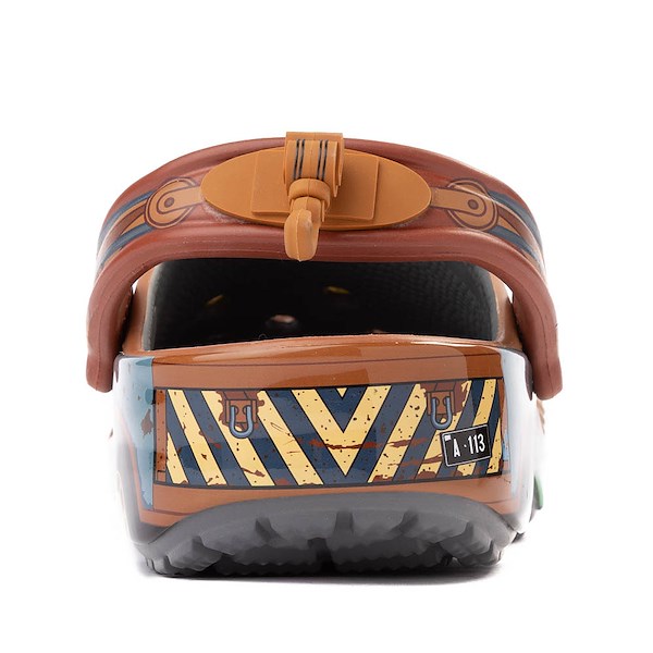 alternate view Disney and Pixar Cars Crocs Classic Mater Clog - Little Kid / Big Kid - Brown / MulticolorALT4