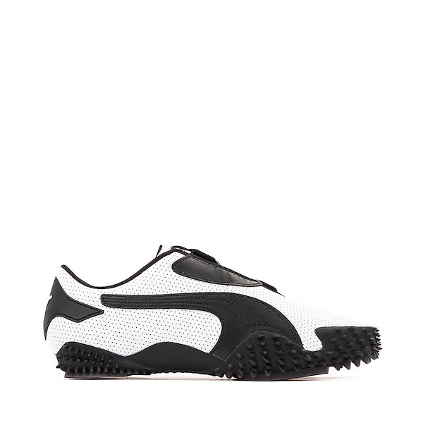 Mens PUMA Mostro Perforated Sneaker - White / Black