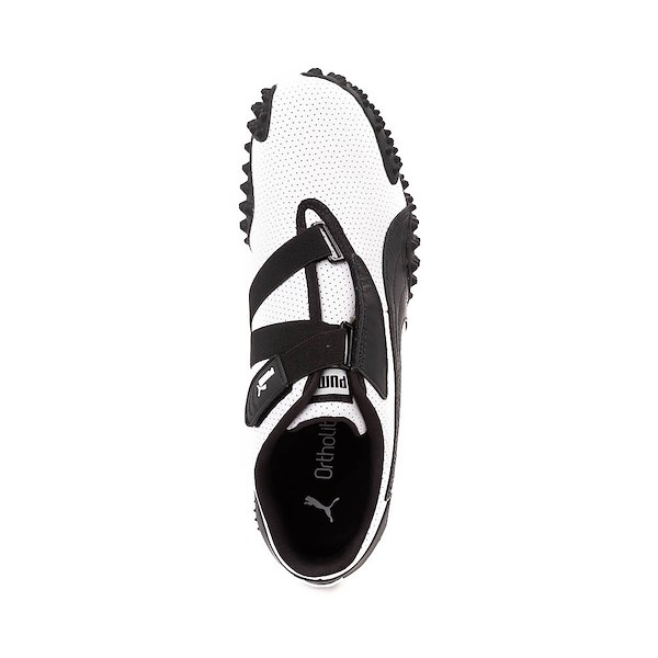 Womens PUMA Mostro Perforated Sneaker - White / Black