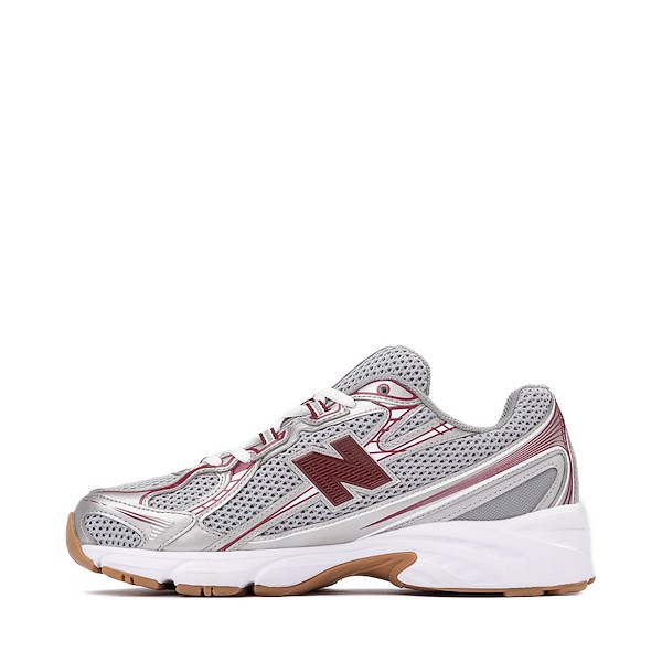 alternate view New Balance 740 Athletic Shoe - Monarch Burgundy / Slate GreyALT1