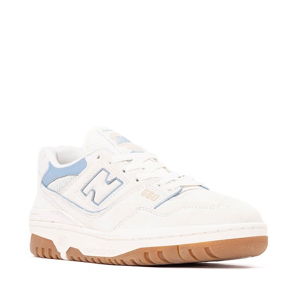 alternate view Womens New Balance 550 Athletic Shoe - Sea Salt / Still WaterALT5