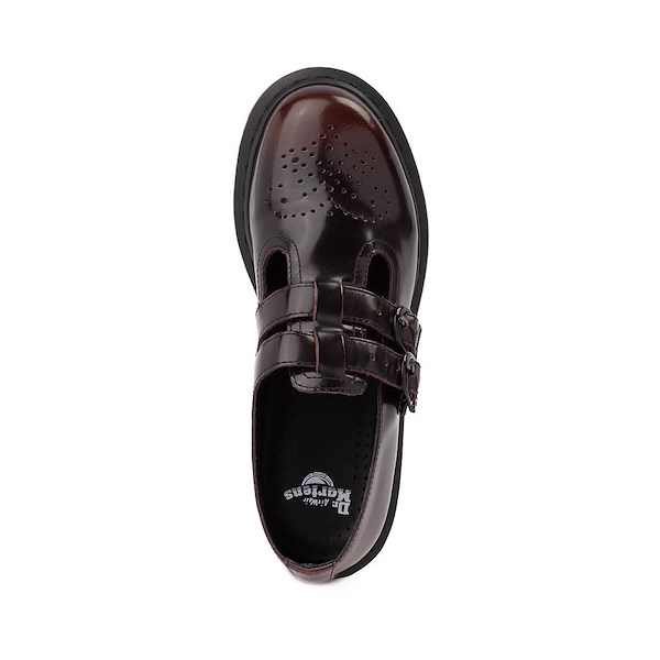 alternate view Womens Dr. Martens 8065 Mary Jane Casual Shoe - Cherry RedALT2