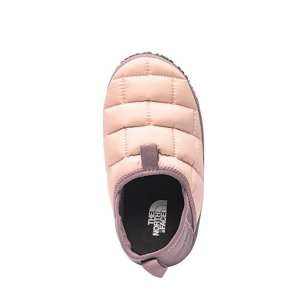 alternate view The North Face ThermoBall&trade; Traction Mule - Little Kid / Big Kid - Pink Moss / Fawn GreyALT2