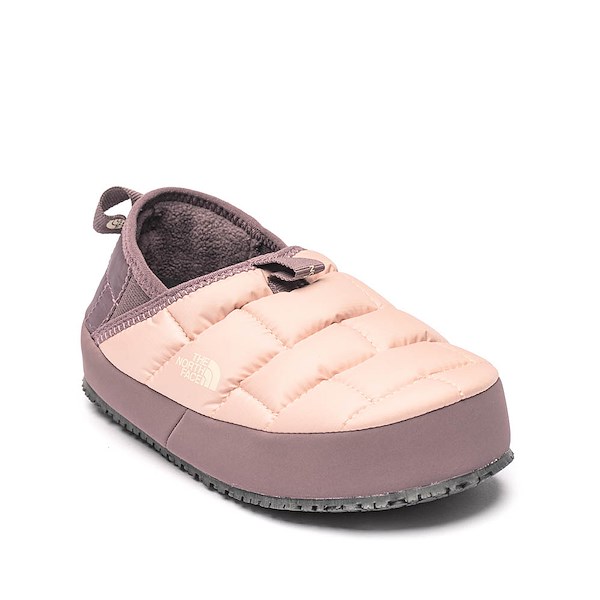 alternate view The North Face ThermoBall&trade; Traction Mule - Little Kid / Big Kid - Pink Moss / Fawn GreyALT5