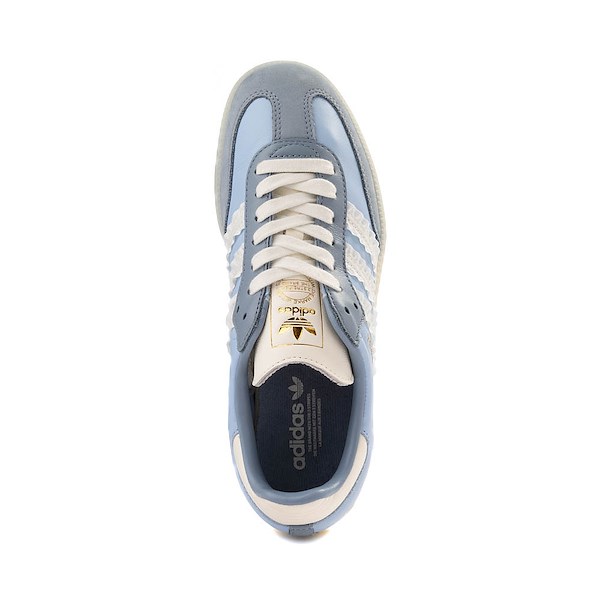 alternate view Womens adidas Samba OG Athletic Shoe - Clear Sky / Tactile Blue / Off WhiteALT2
