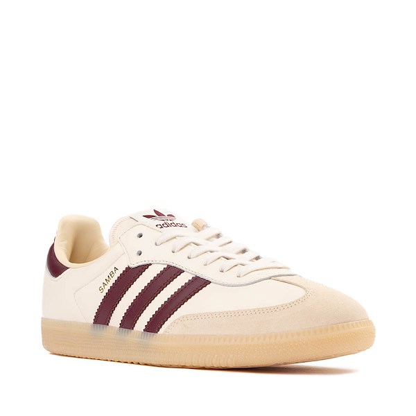 alternate view Mens adidas Samba OG Athletic Shoe - Wonder White / Shadow Red / GumALT5