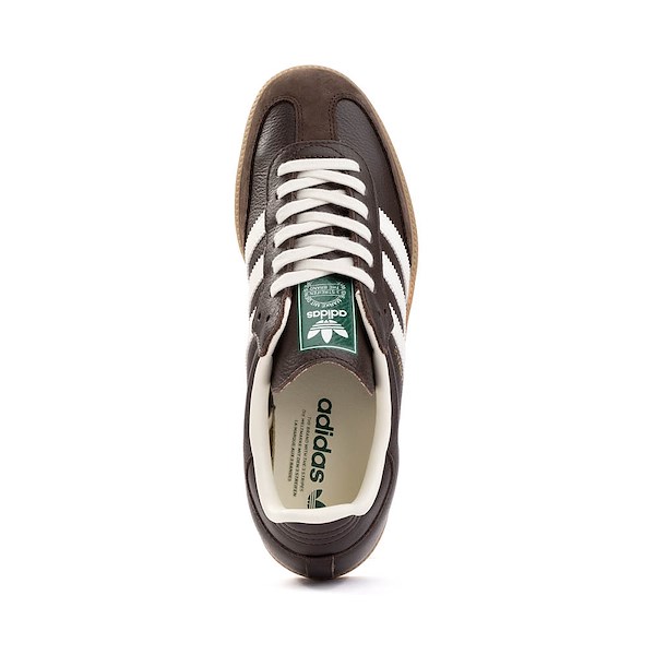 alternate view Mens adidas Samba OG Athletic Shoe - Dark Brown / Off White / GumALT2