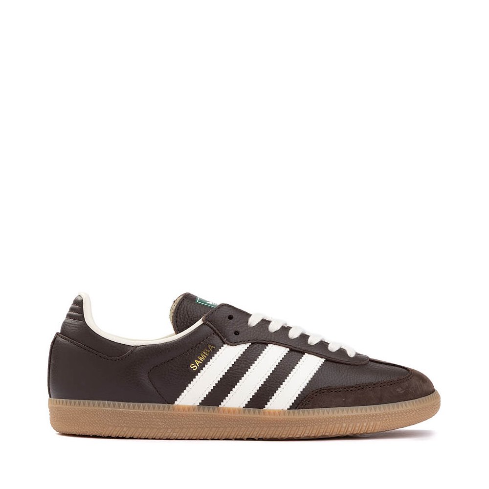 Mens adidas Samba OG Athletic Shoe - Dark Brown / Off White / Gum