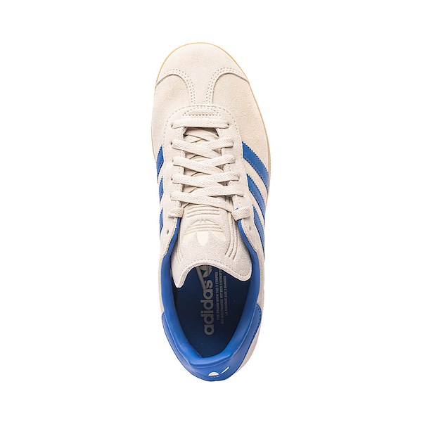 alternate view Mens adidas Gazelle Athletic Shoe - Alumina / Blue / GumALT2