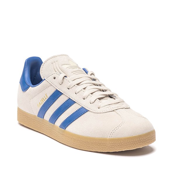 alternate view Mens adidas Gazelle Athletic Shoe - Alumina / Blue / GumALT5