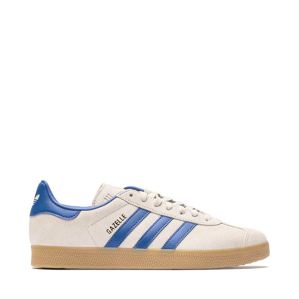 Mens adidas Gazelle Athletic Shoe - Alumina / Blue / Gum