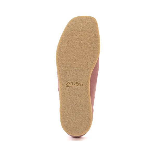 alternate view Womens Clarks Wallabee EVO LO Casual Shoe - Dusty RoseALT3