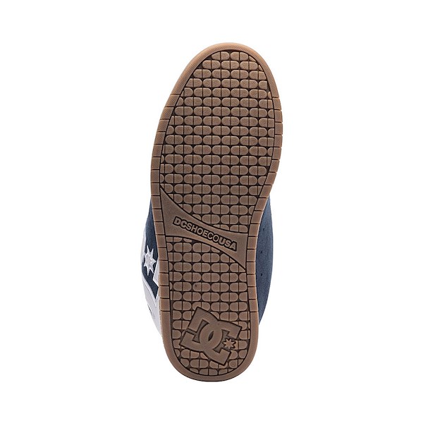 alternate view Mens DC Court Graffik Skate Shoe - Navy / White / GumALT3