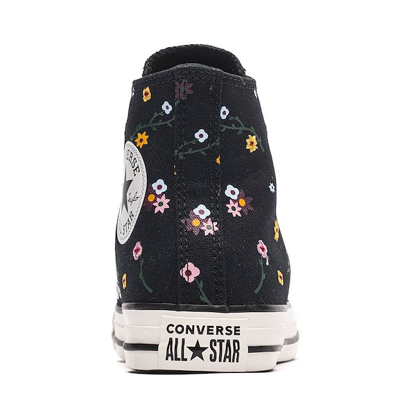 Converse Chuck Taylor All Star Embroidered Floral High-Top Sneaker - Black / Frozen Acai Branch Out