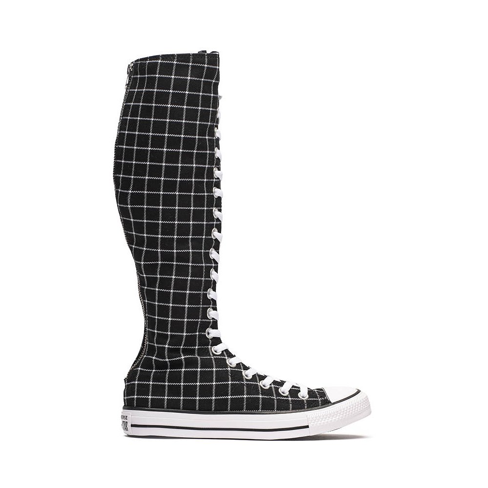 Converse Chuck Taylor All Star XX-Hi Plaid Sneaker - Black / White